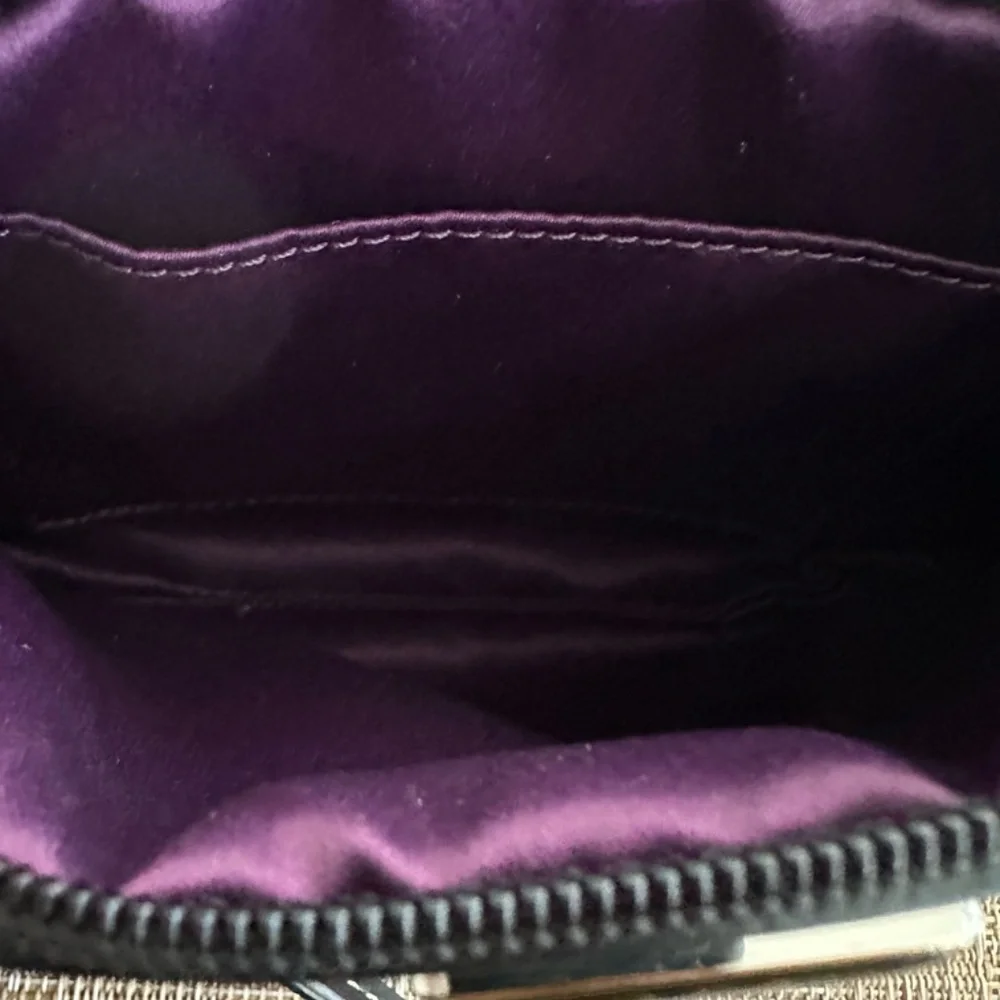 NWT Coach Leather Pleated Medium Wristlet - Black - Picture 8 of 8